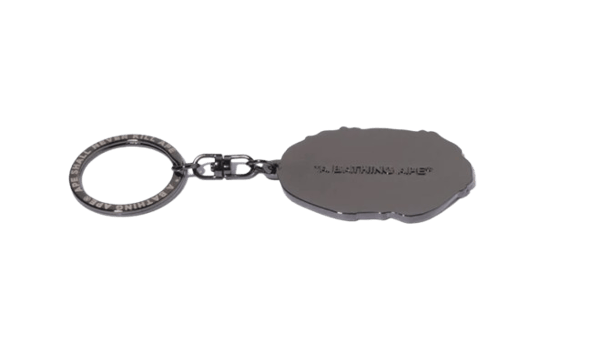 APE HEAD METAL KEYCHAIN BLACK